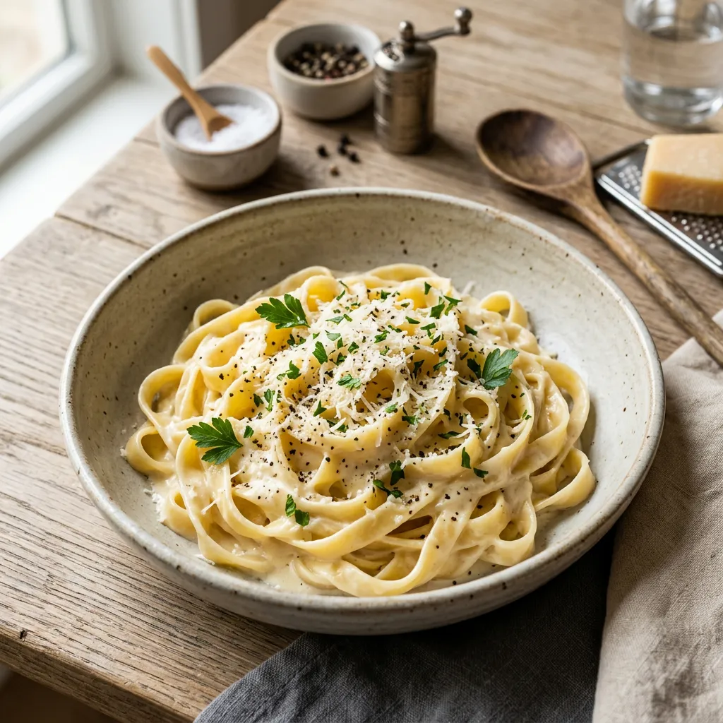 Classic Fettuccine Alfredo
