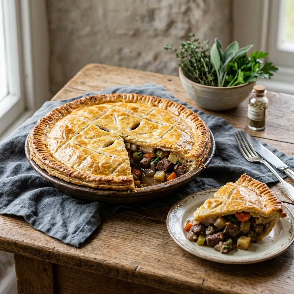 Classic French Canadian Venison Tourtiere