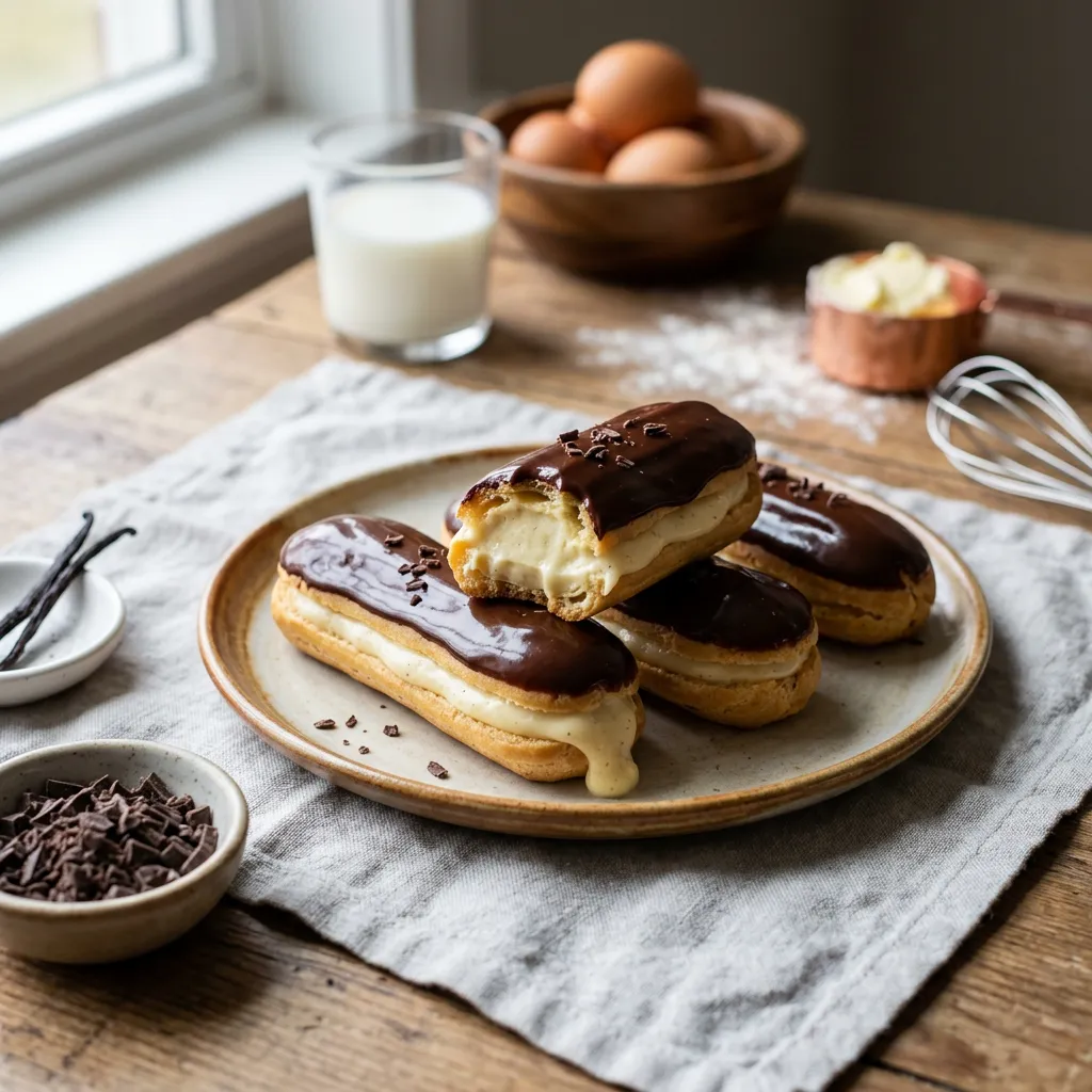 Classic French Chocolate Éclair Recipe