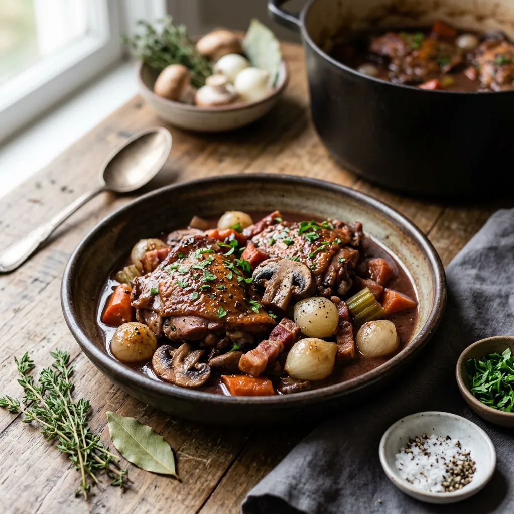 Classic French Coq au Vin