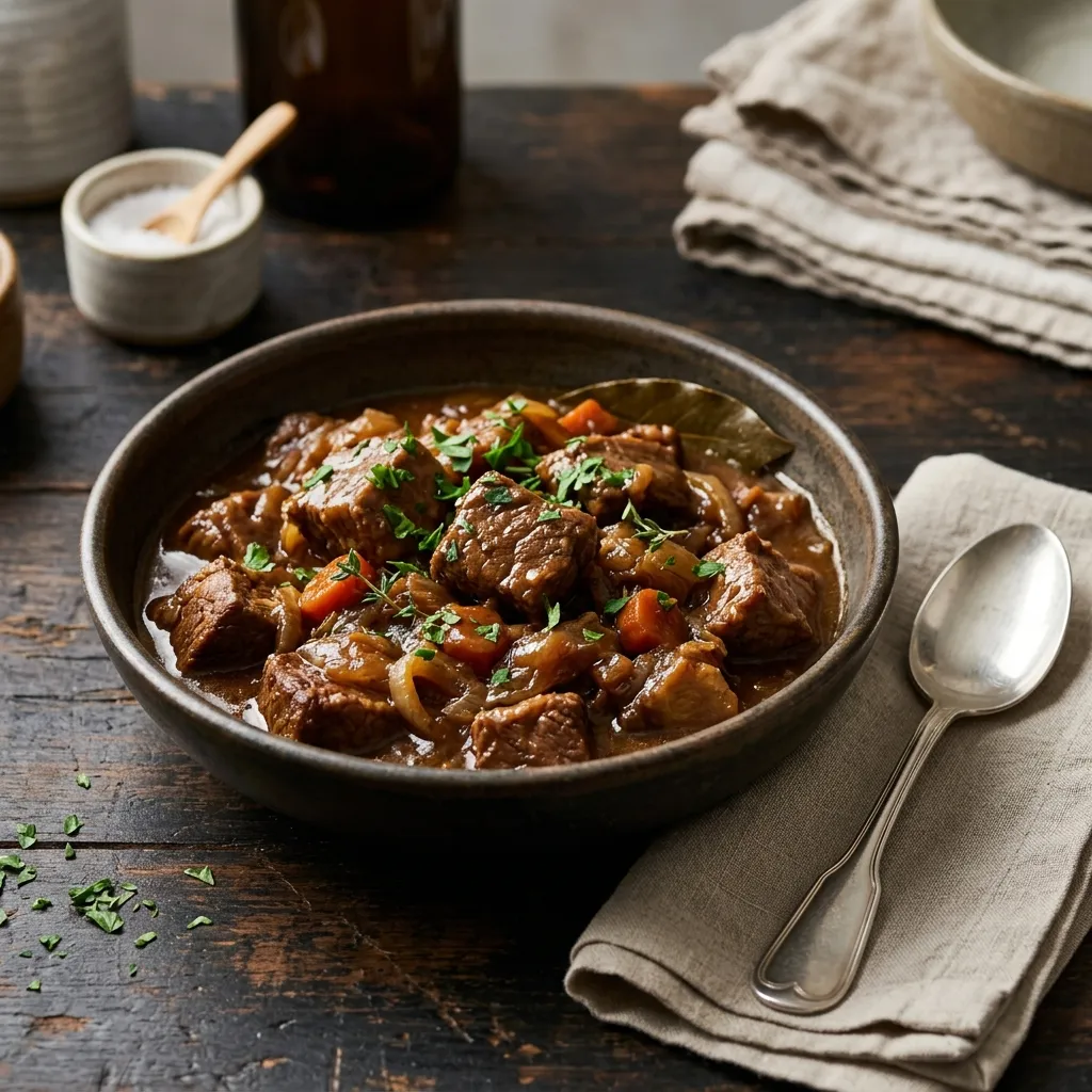 Classic French Flemish Beef Stew