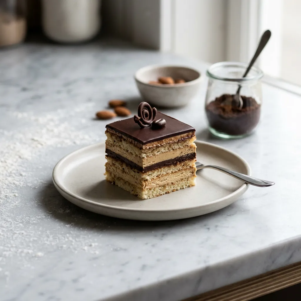 Classic French Opera Cake