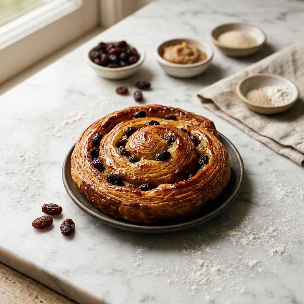 Classic French Pain Aux Raisin