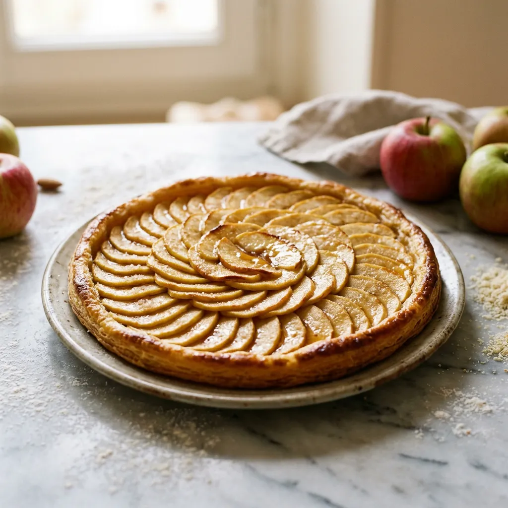 Classic French Tarte Aux Pommes