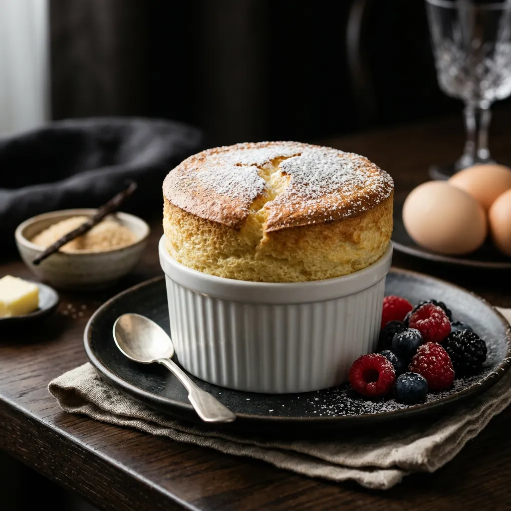 Classic French Vanilla Soufflé