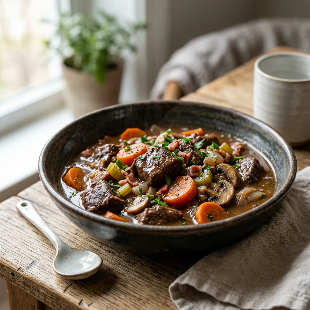 Classic French Venison Stew