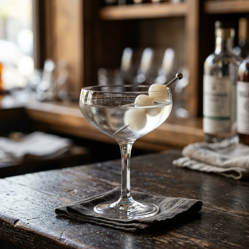 Classic Gibson Cocktail