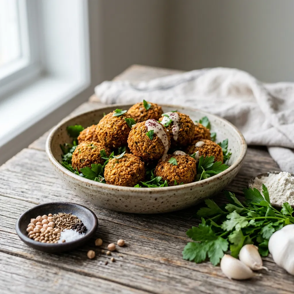Classic Homemade Falafel