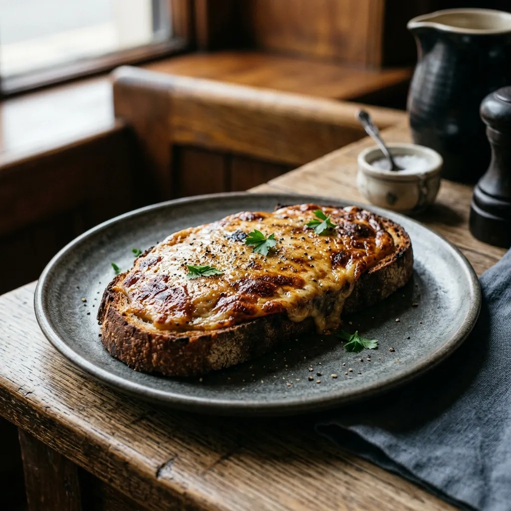 Classic Irish Guinness Rarebit