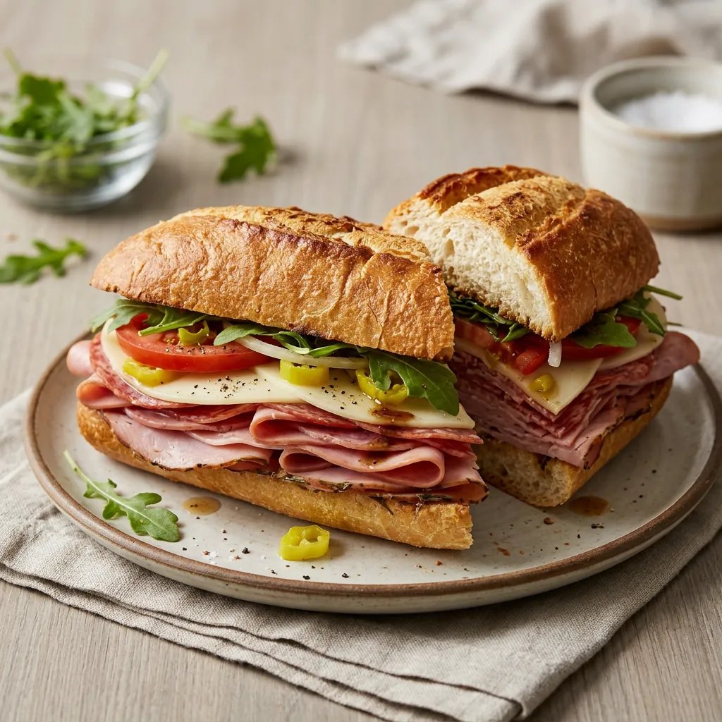 Classic Italian Sub Sandwich Recipe
