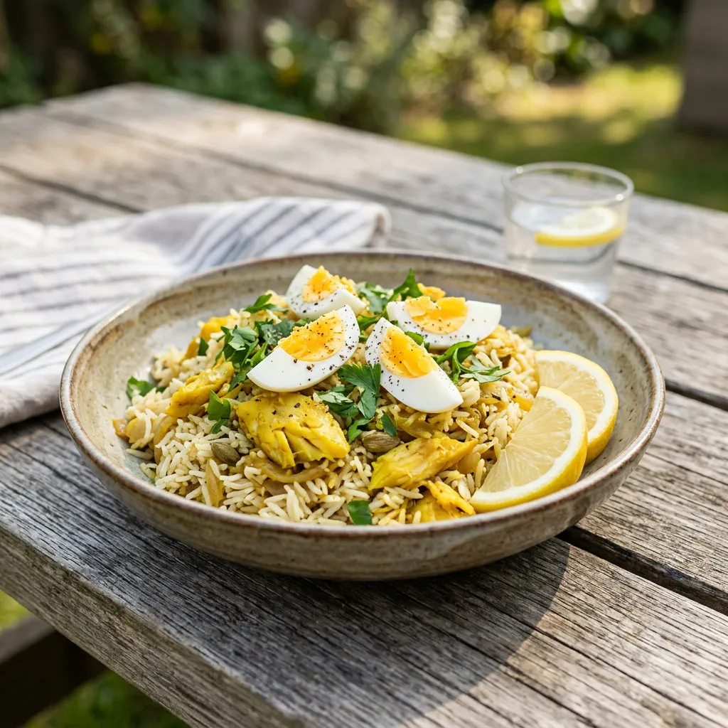Classic Kedgeree Recipe with a Smoked Fish Twist