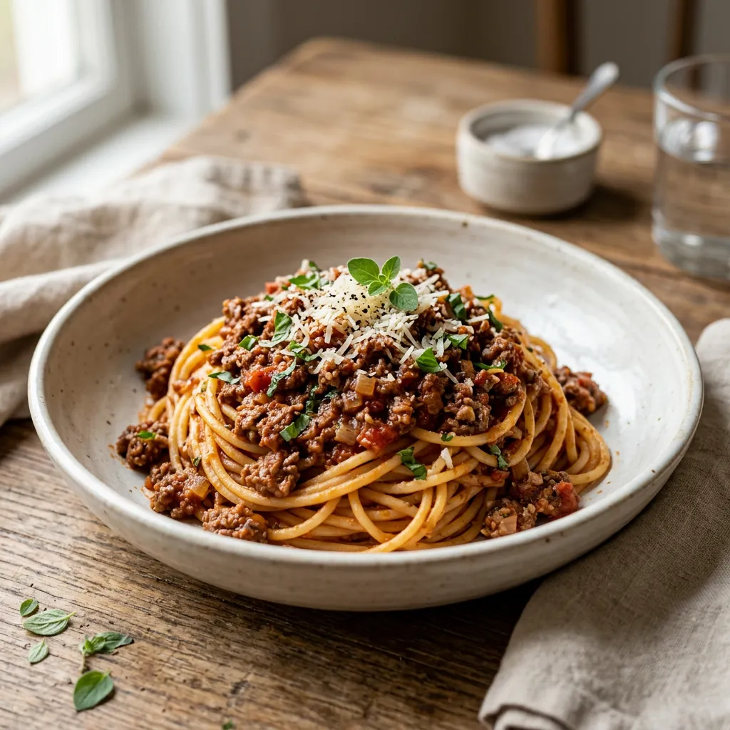 Classic Meaty Spaghetti Sauce