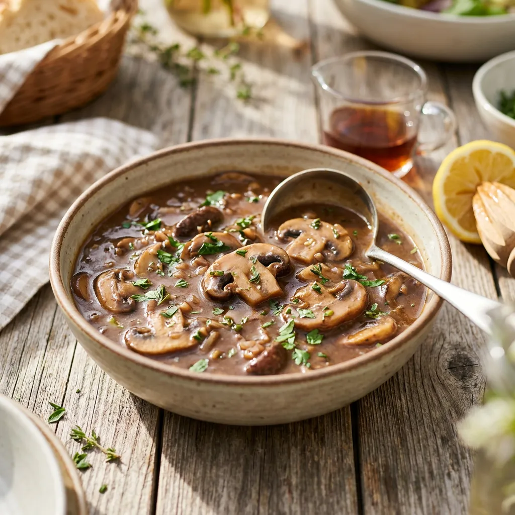 Classic Mushroom Sauce