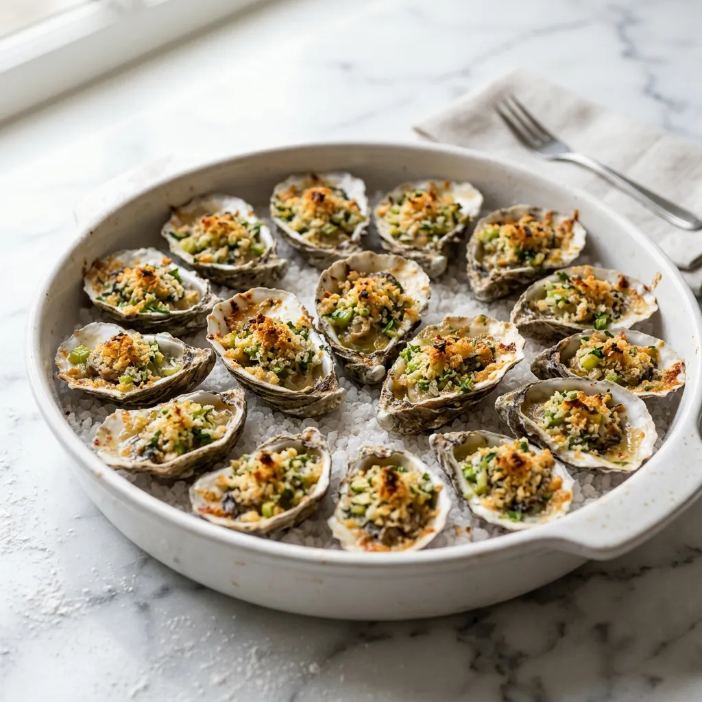 Classic Oysters Rockefeller
