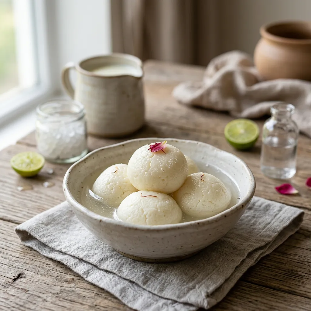 Classic Rasgulla: A Delicious Indian Dessert
