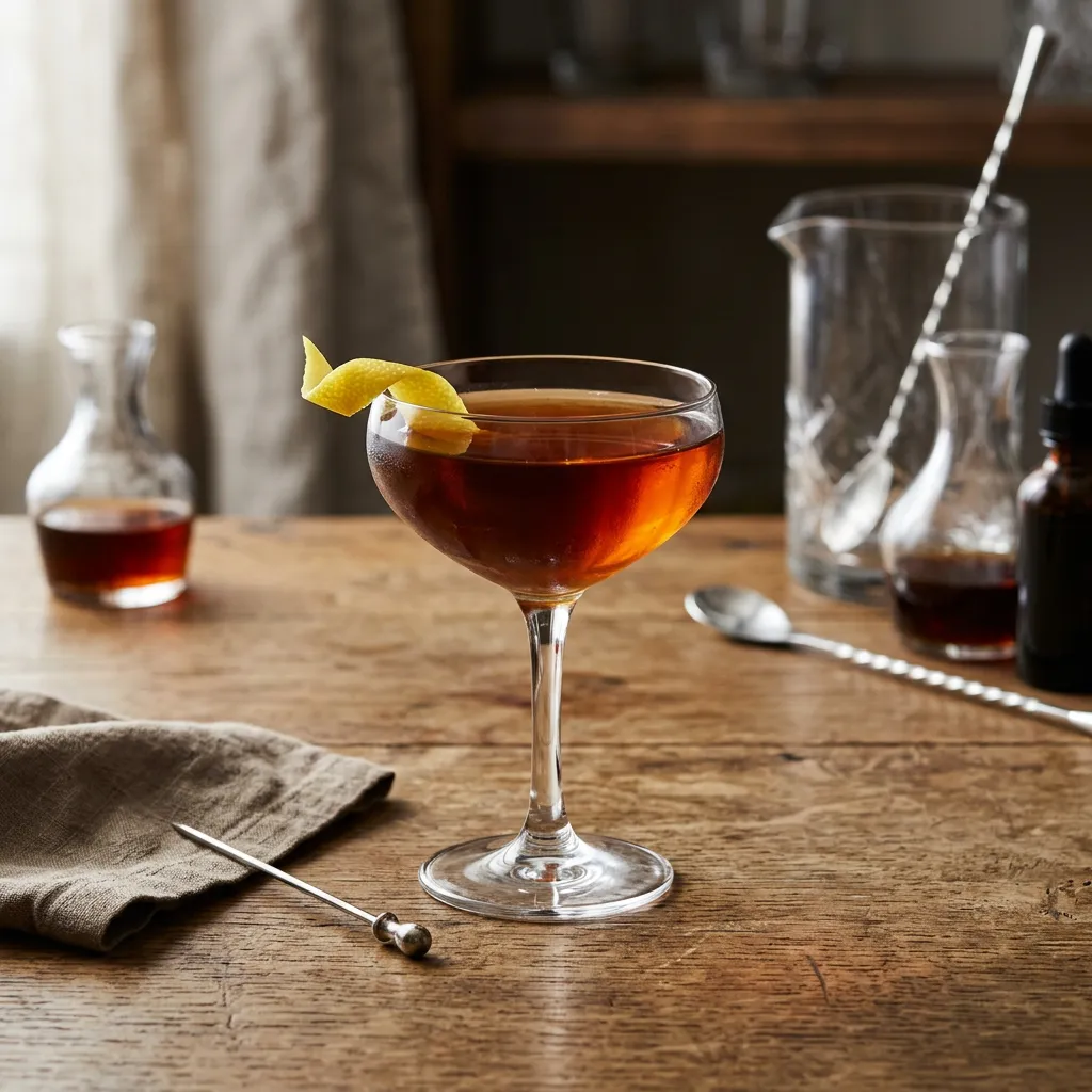 Classic Saratoga Cocktail