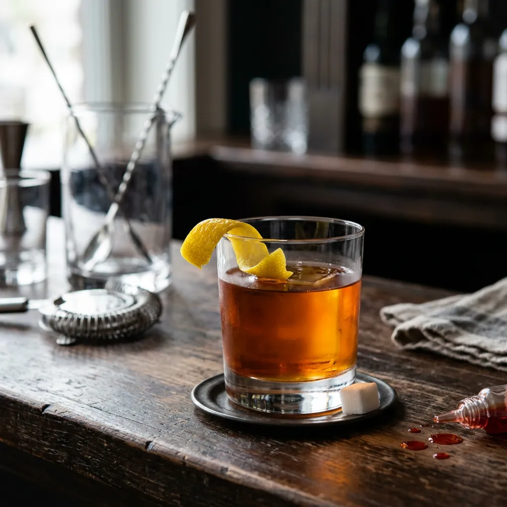 Classic Sazerac Cocktail