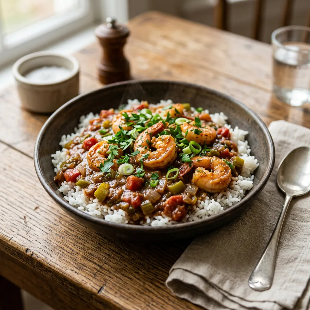 Classic Shrimp Étouffée