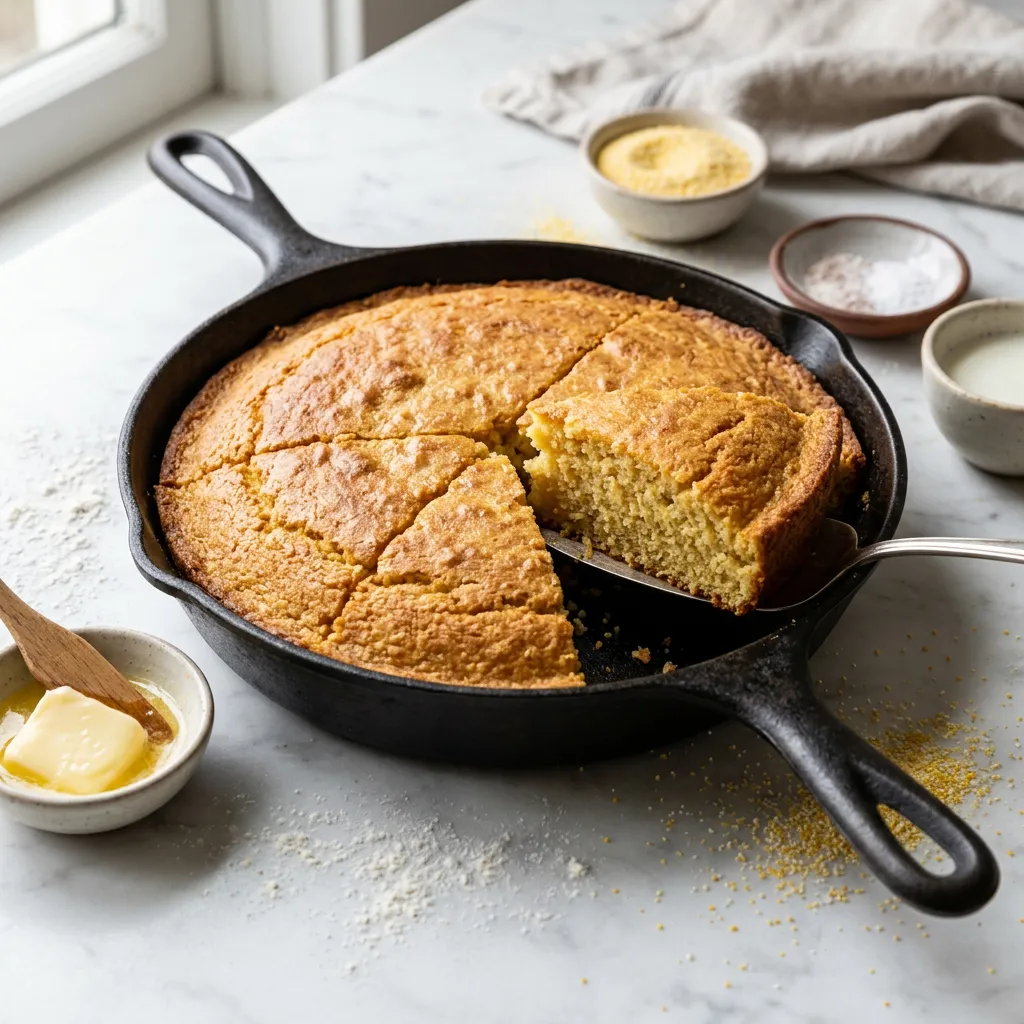 Classic Southern Buttermilk Cornbread