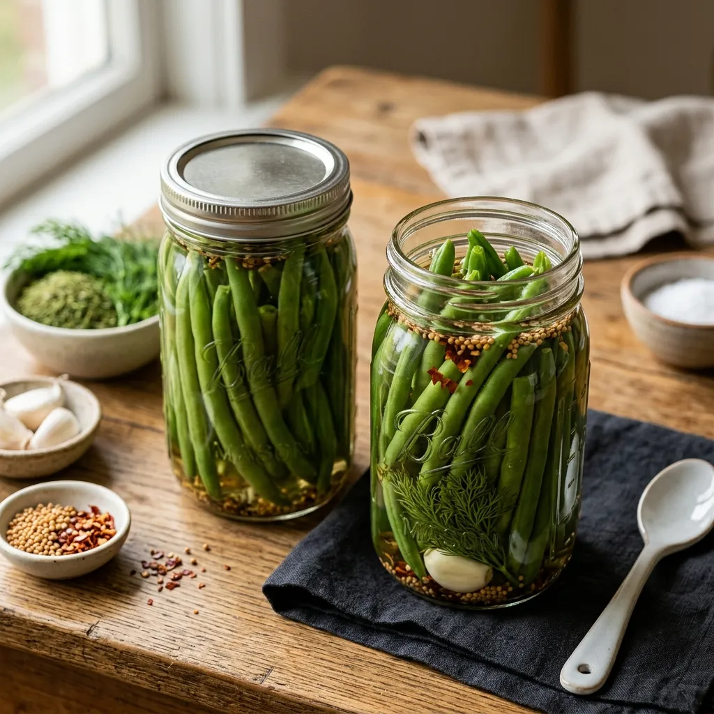 Classic Southern Dilled Green Beans