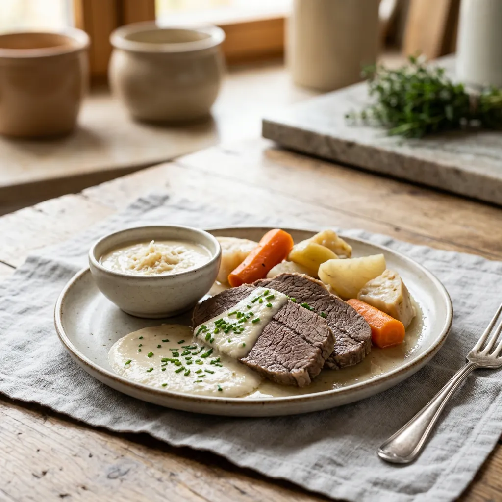 Classic Tafelspitz - National Dish of Austria