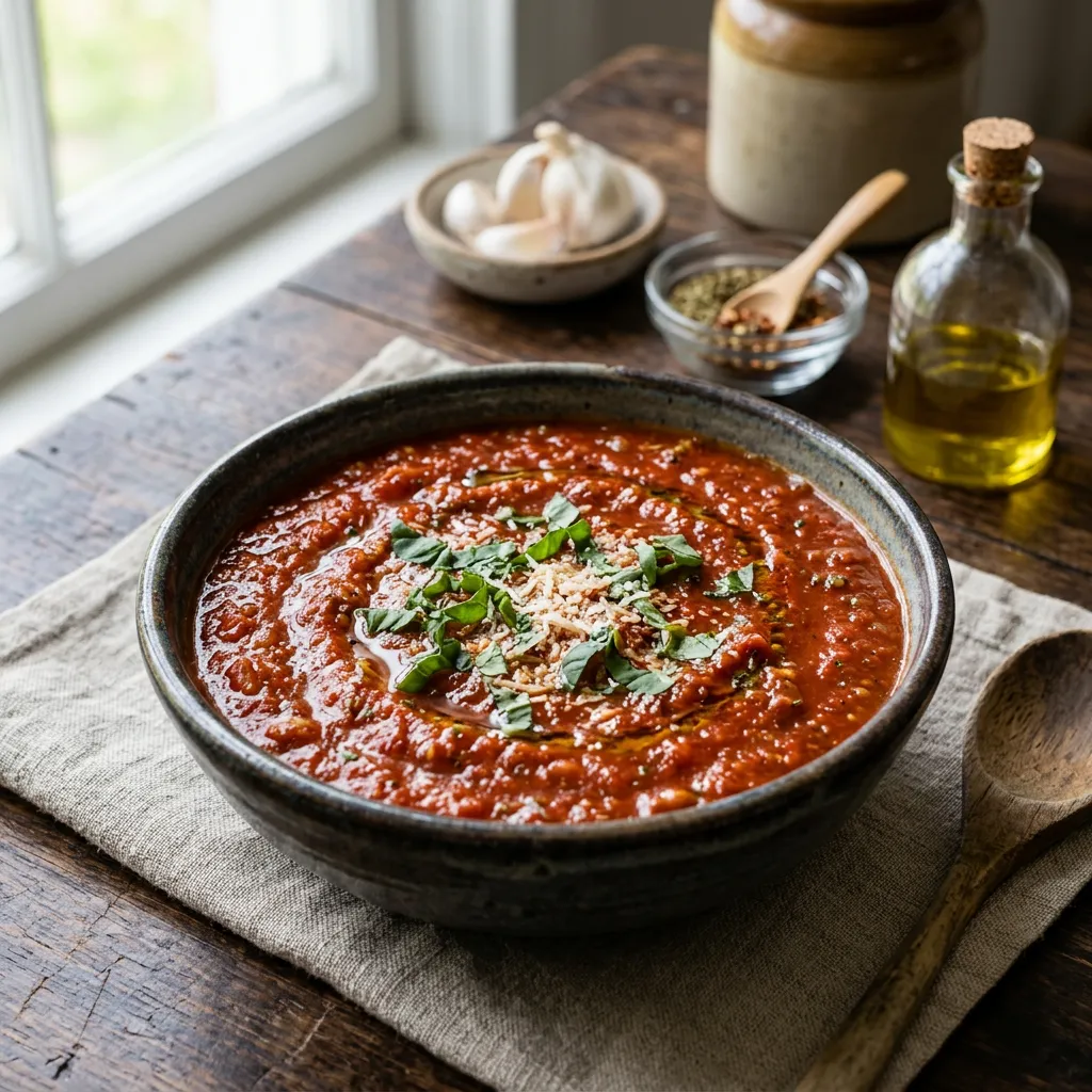 Classic Tomato Sauce Recipe for Pasta