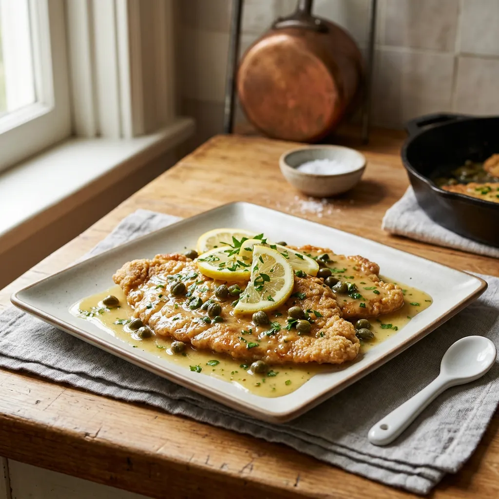 Classic Veal Piccata with Lemony Pan Sauce