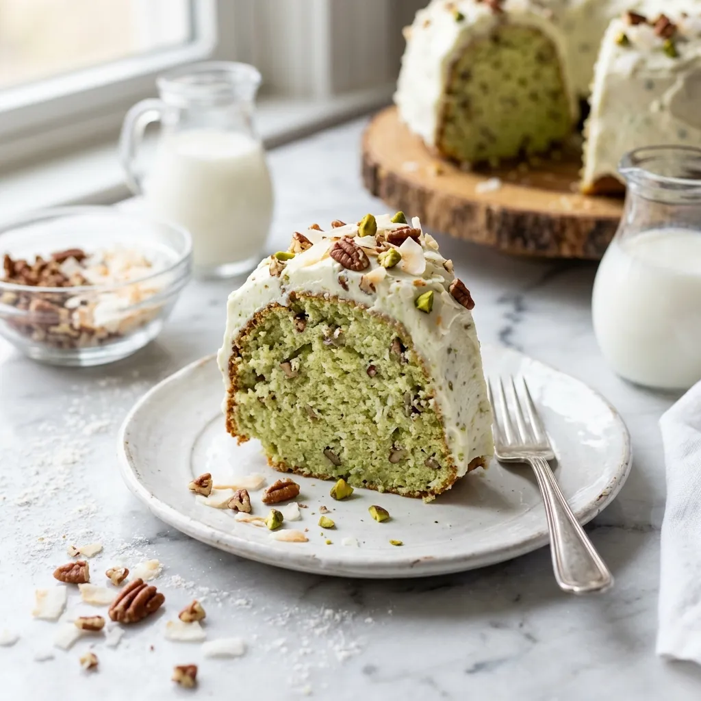 Classic Watergate Cake