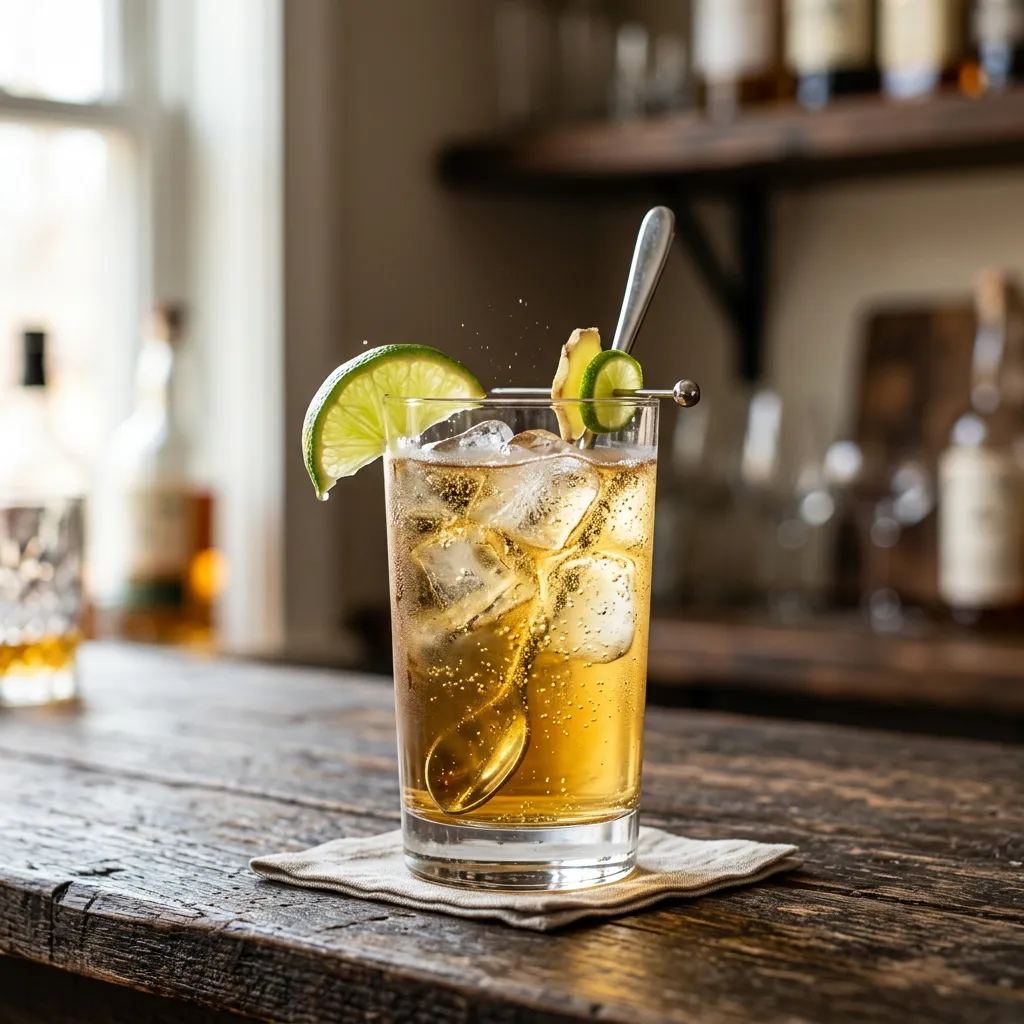 Classic Whiskey Ginger Recipe with Easy Variations
