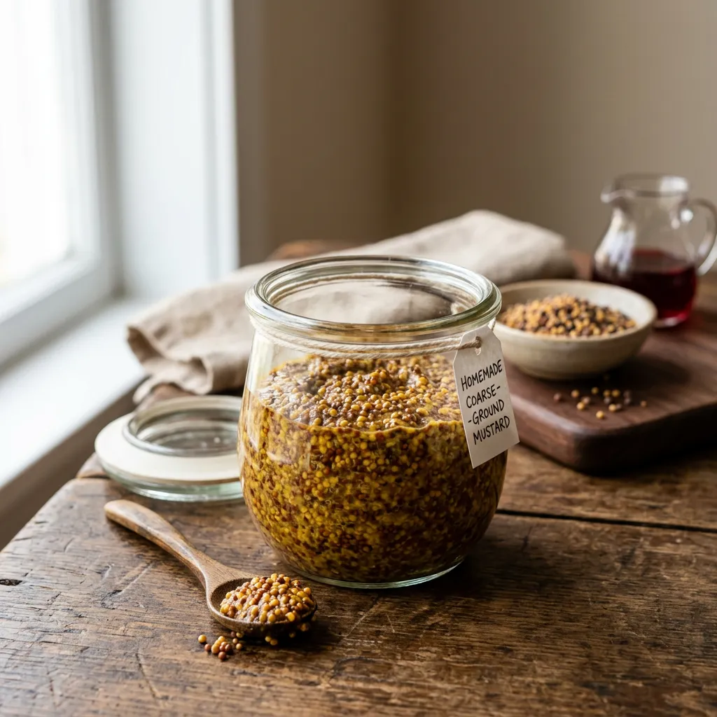 Coarse-Ground Mustard Recipe