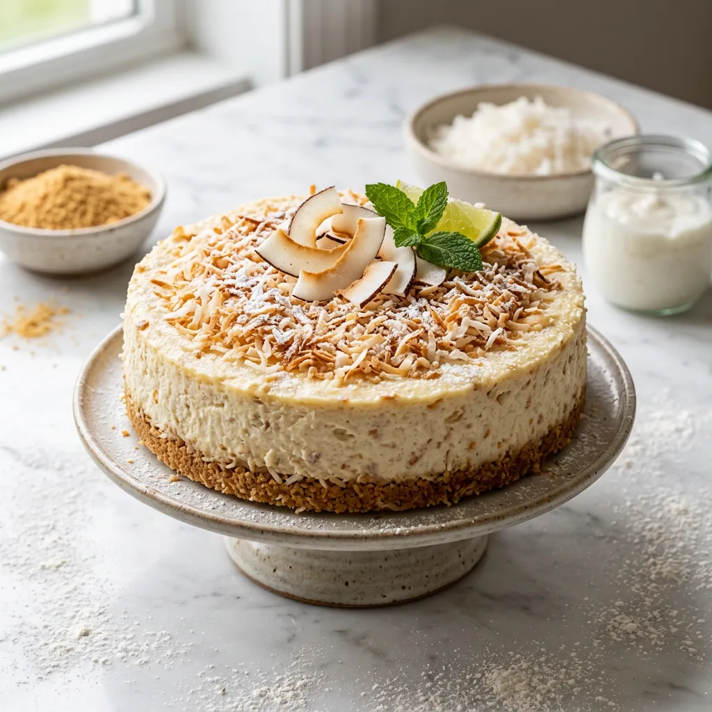 Coconut Cheesecake Recipe