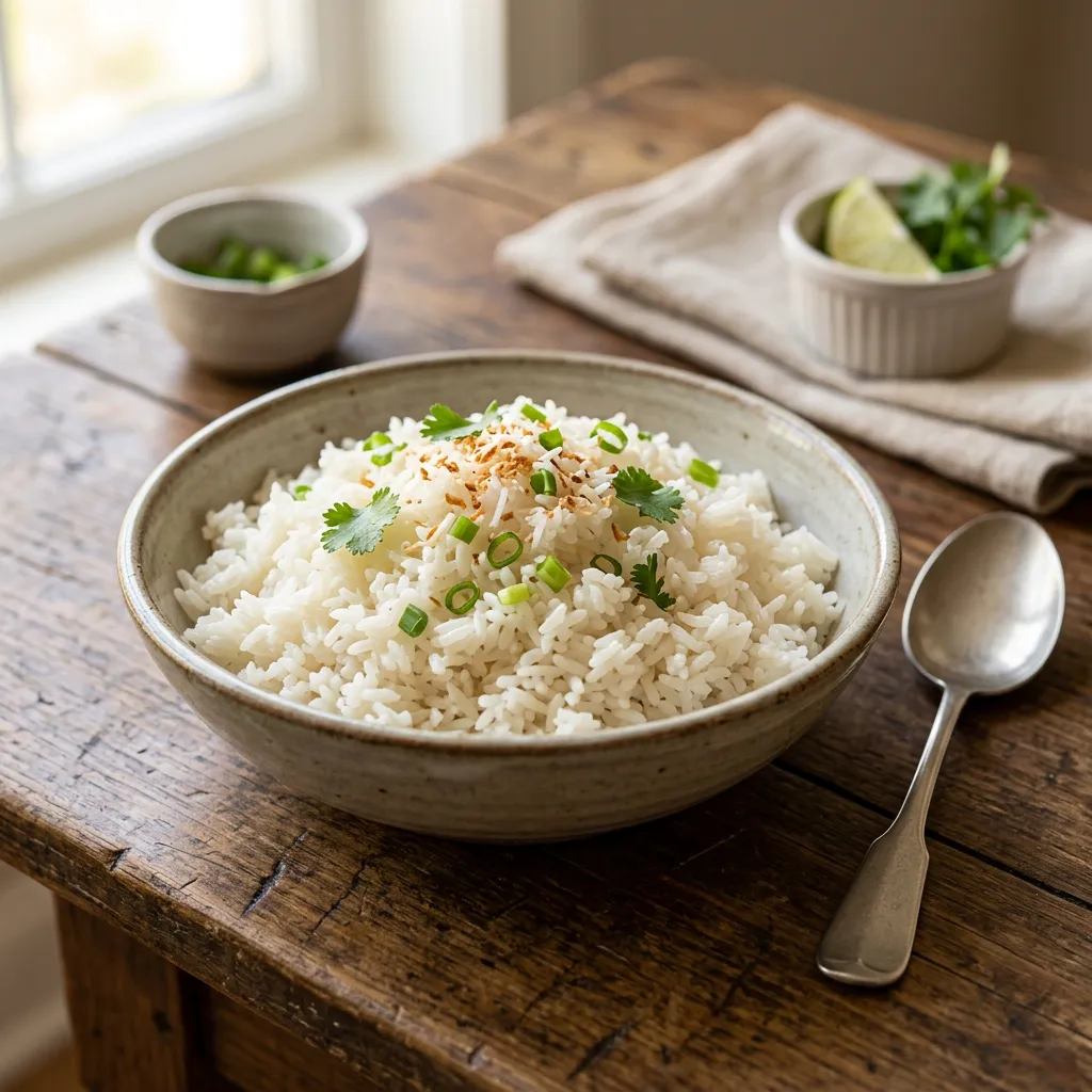Coconut Infused Jasmine Rice