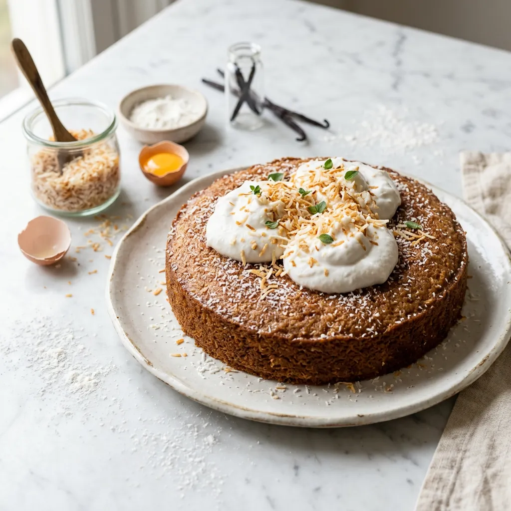 Coconut Pudding Cake