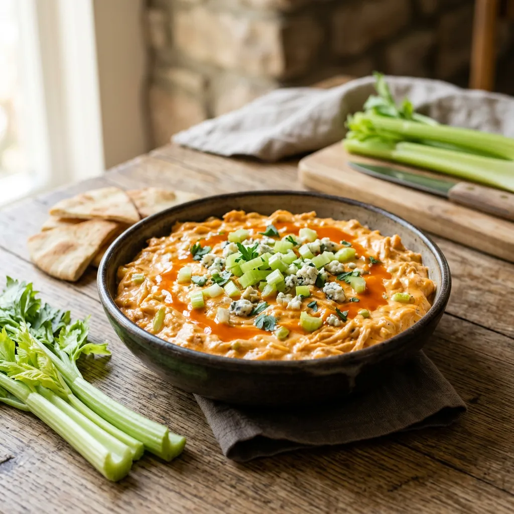 Cold Buffalo Cheese Dip