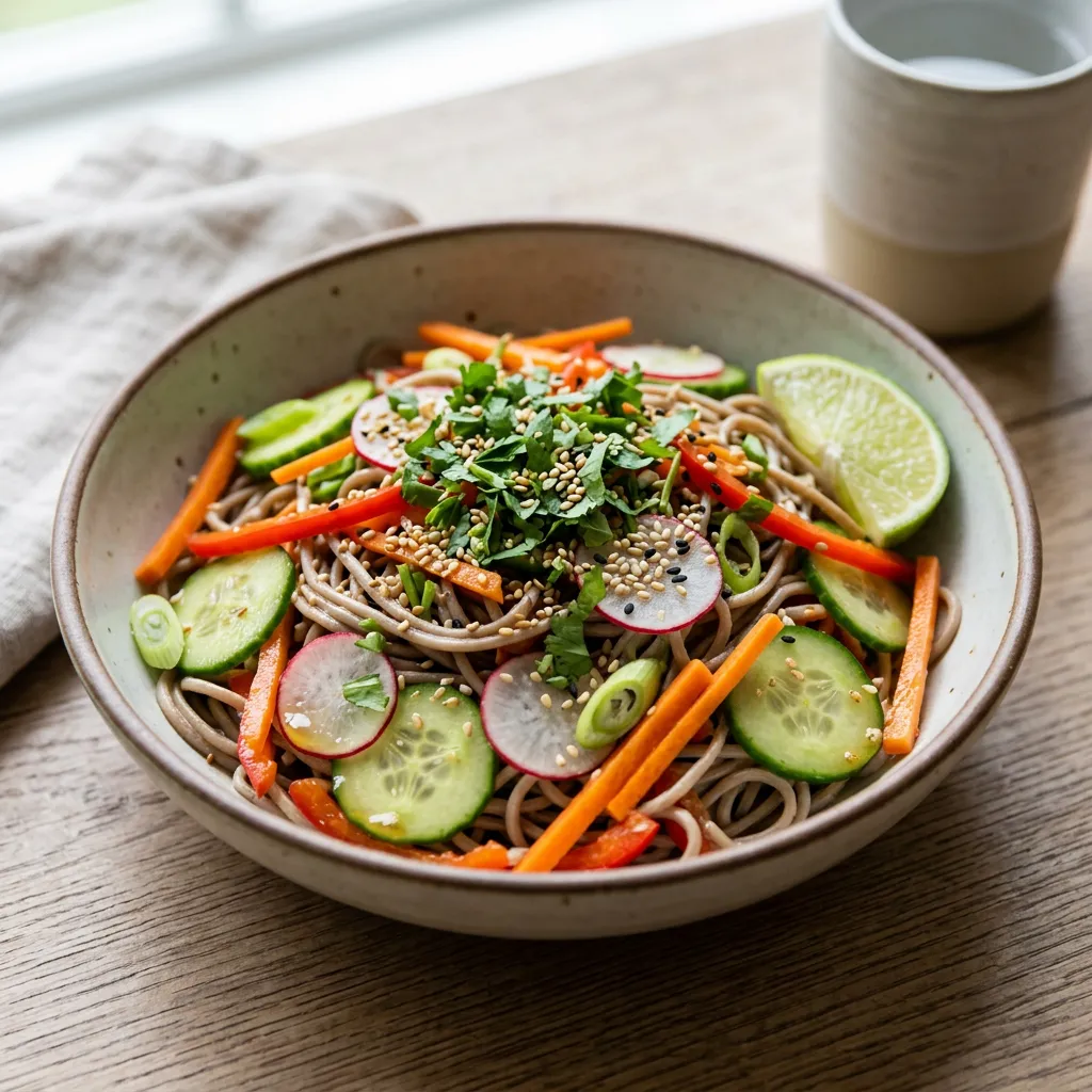 Cold Soba Noodle Salad Recipe
