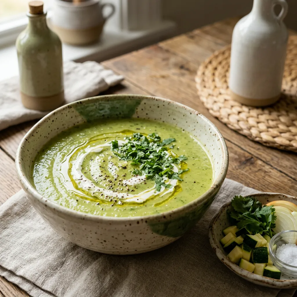 Cold Zucchini Soup