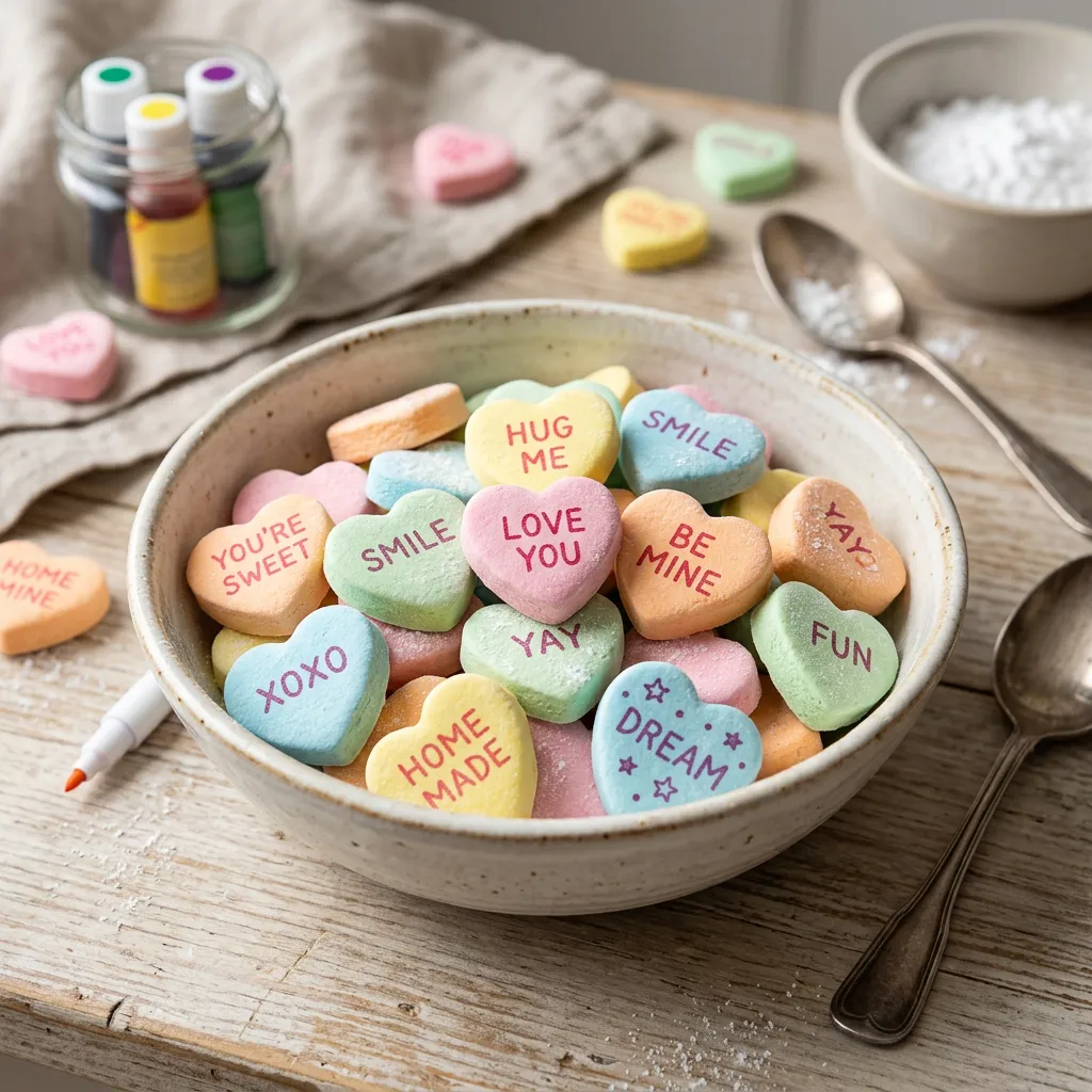 Conversation Hearts Recipe