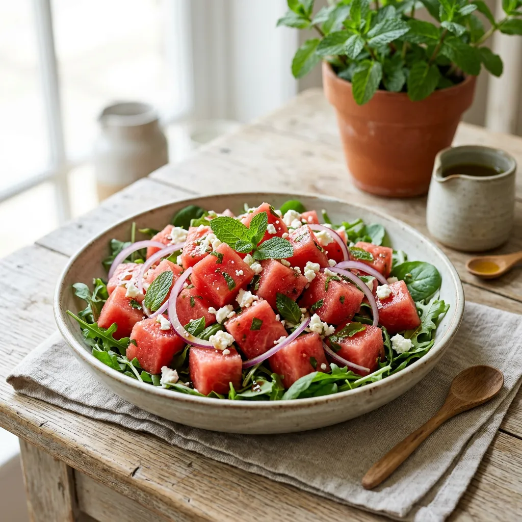 Cool, Refreshing Watermelon Salad