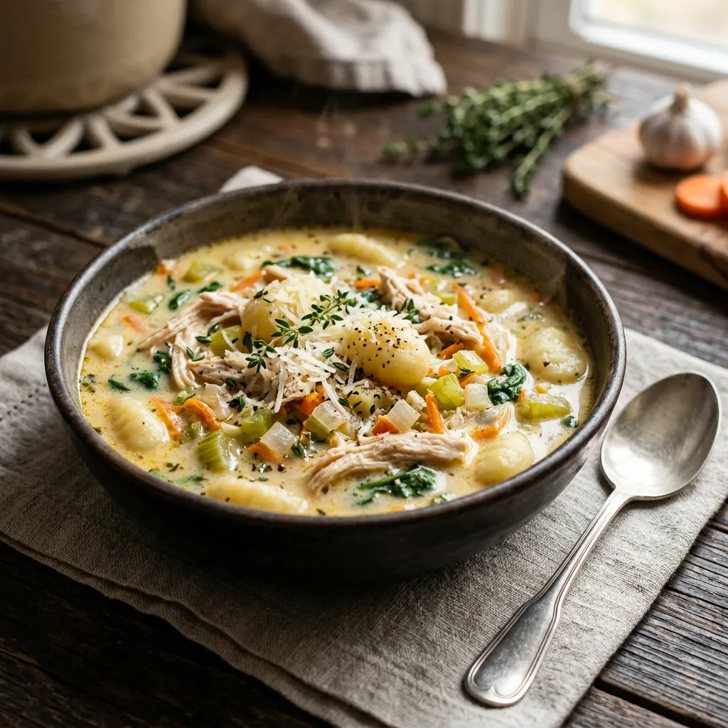 Copycat Chicken Gnocchi Soup Recipe