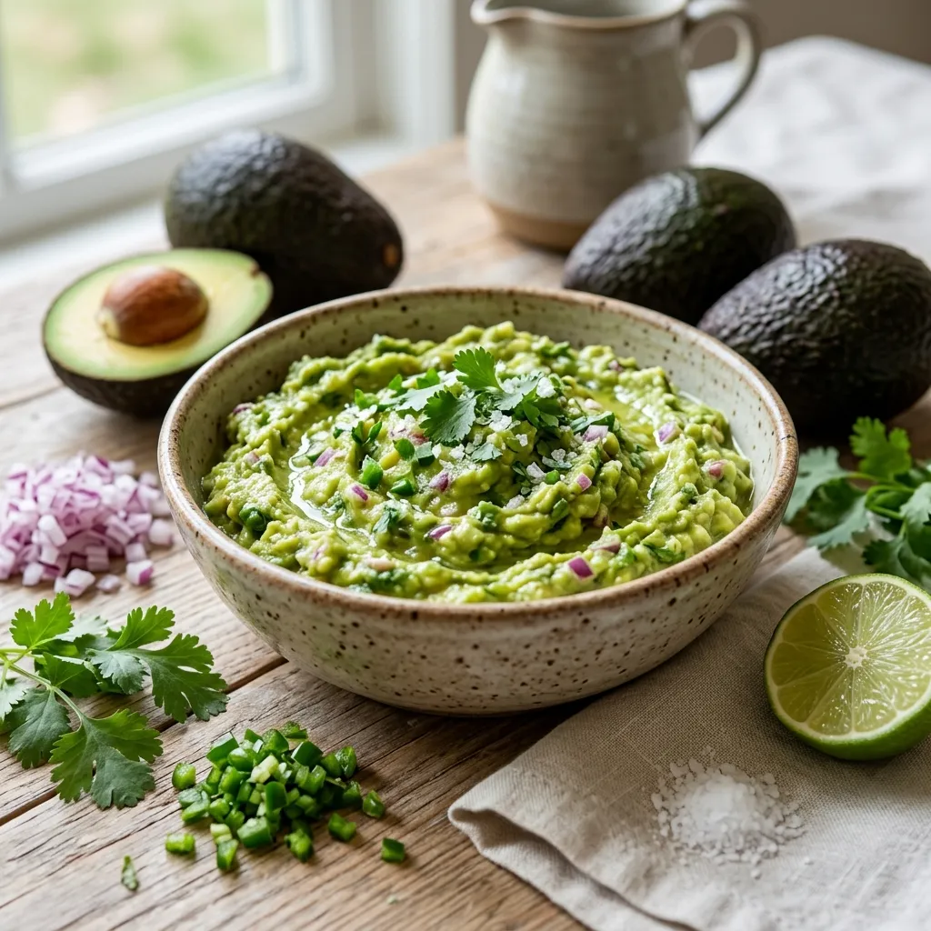 Copycat Chipotle Guacamole