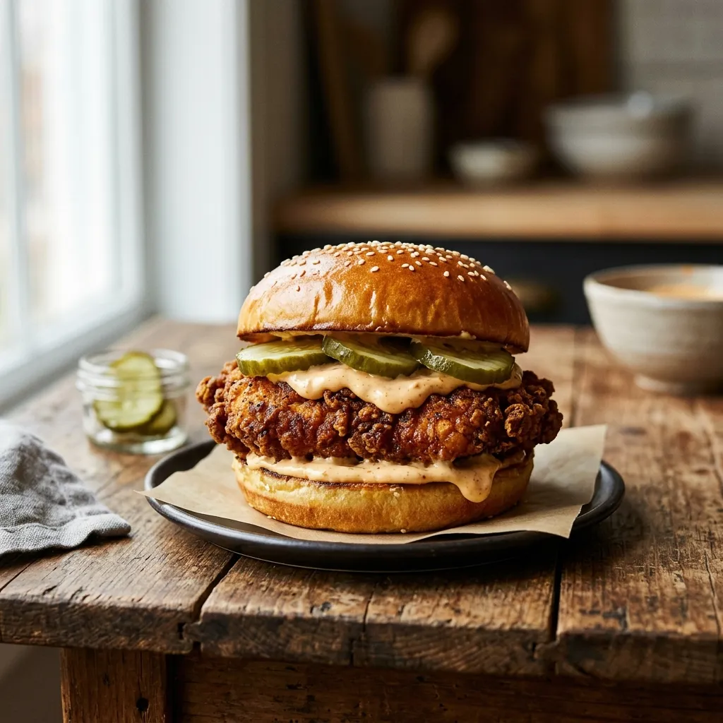 Copycat Popeye's Chicken Sandwich