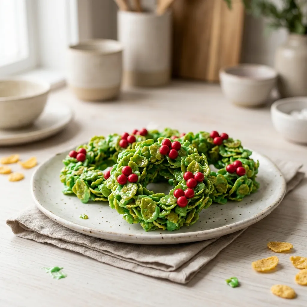 Corn Flake Wreaths