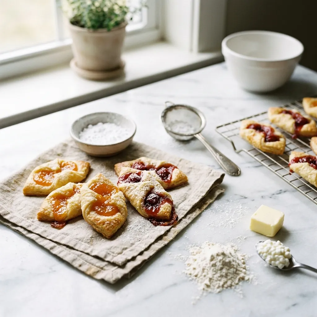 Cottage Cheese Kolacky Dough Pastry Recipe
