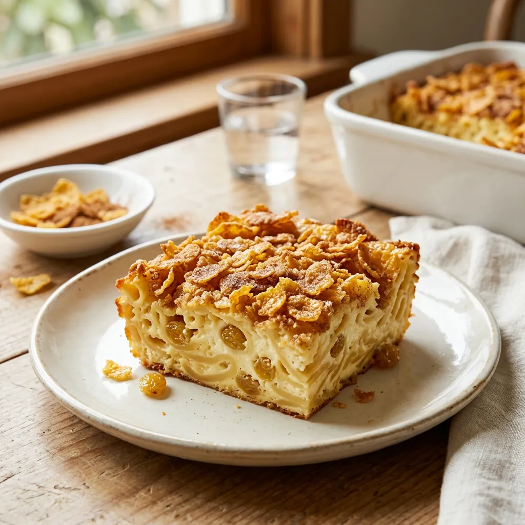 Cottage Cheese Noodle Kugel