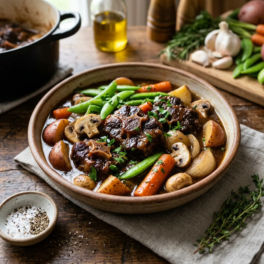 Country Oxtails Dinner