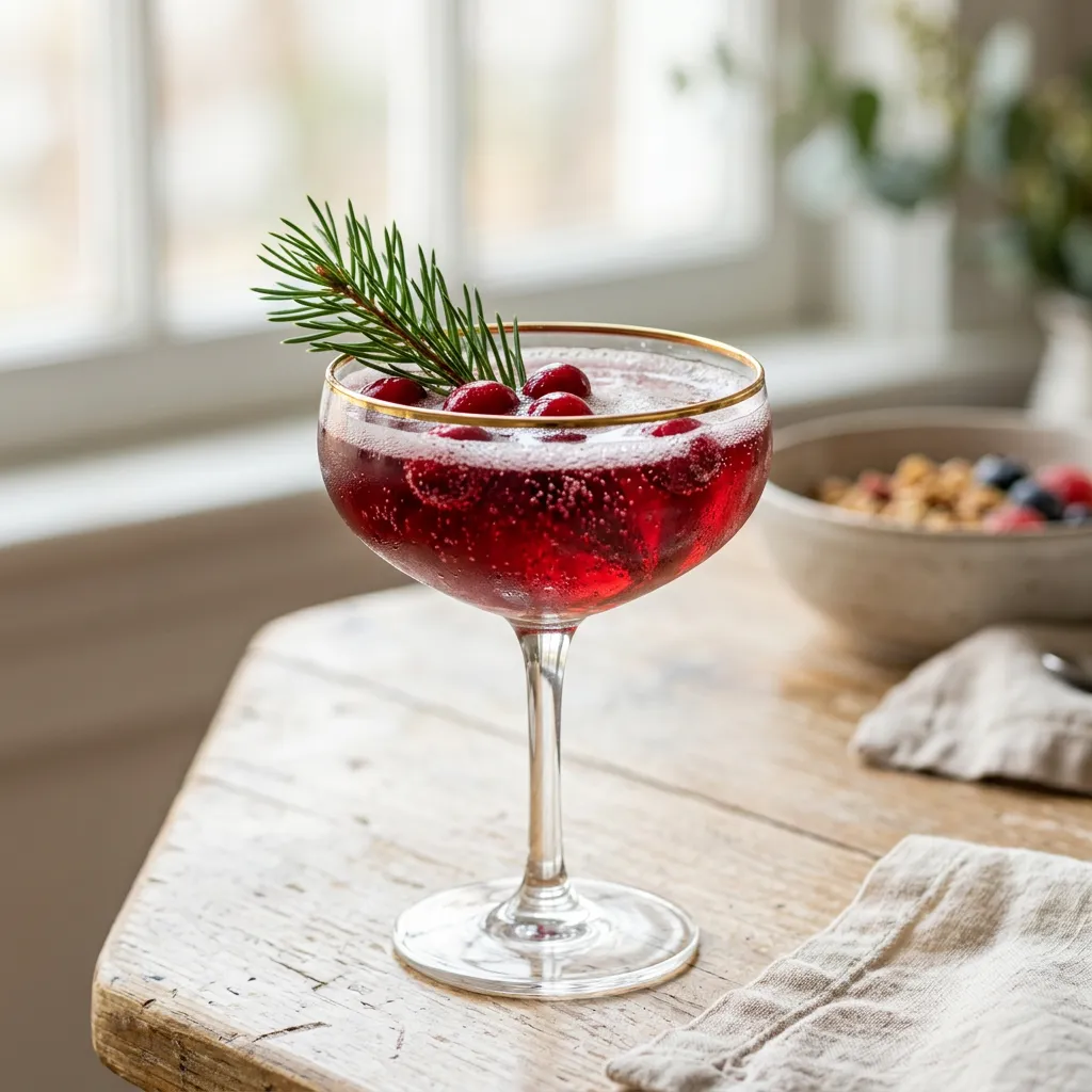 Cranberry Mimosa