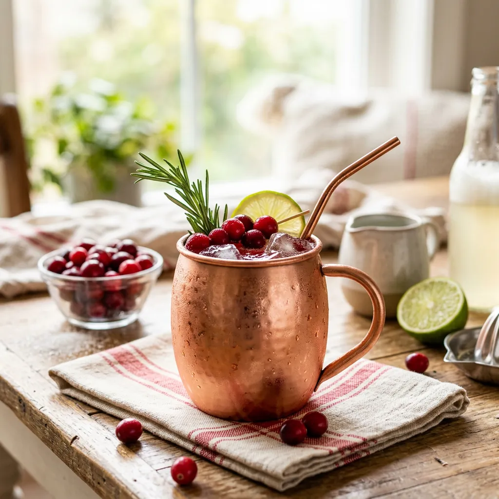 Cranberry Moscow Mule