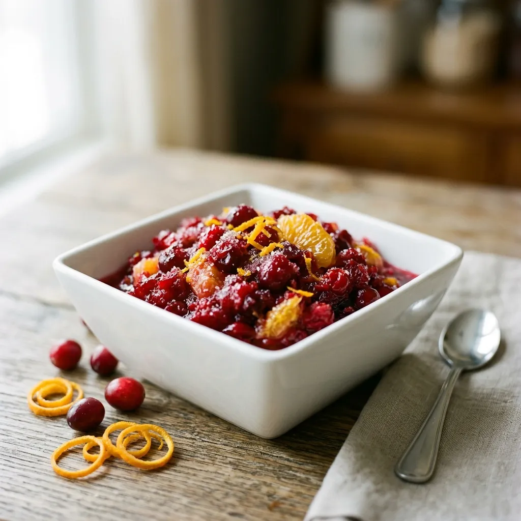 Cranberry Orange Relish
