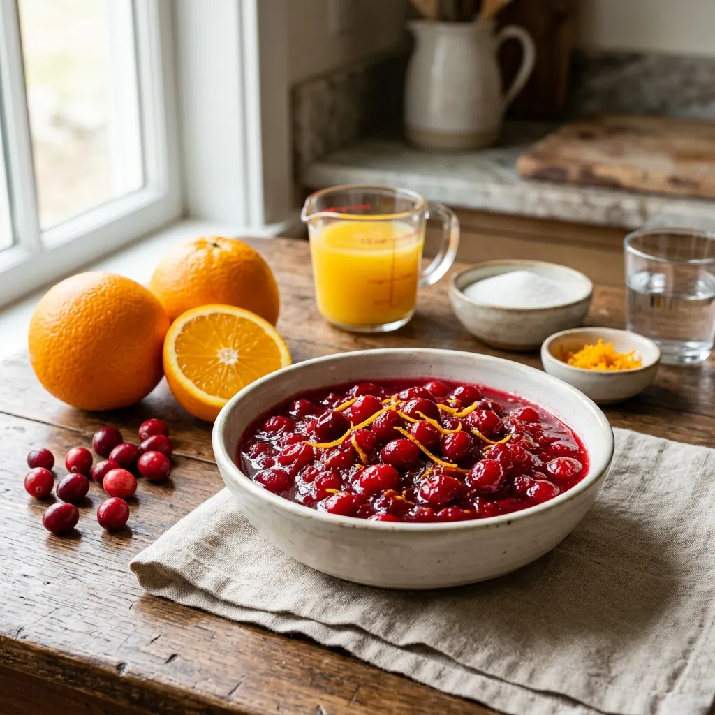 Cranberry Orange Sauce