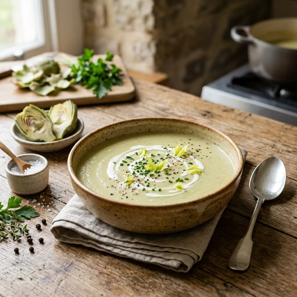 Cream of Artichoke Soup